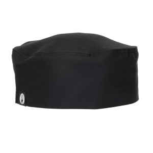 Gorro de cocina negro Cool Vent - Talla única - Chef Works - Fourniresto