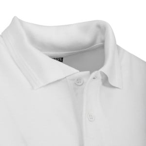 Polo Mixto Blanco - Talla XL - FourniResto - Fourniresto