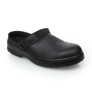 Mixed Black Safety Clogs - Size 38 - Lites Safety Footwear - Fourniresto