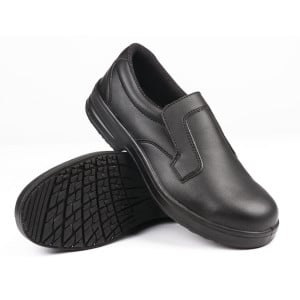 Mocasines de seguridad negros - Talla 39 - Calzado de seguridad Lites - Fourniresto