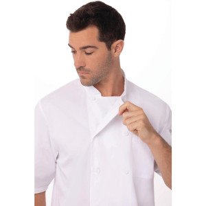 Veste De Cuisine Mixte Blanche Montreal Cool Vent - Taille L - Chef Works - Fourniresto