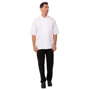 Veste De Cuisine Mixte Blanche Montreal Cool Vent - Taille S - Chef Works - Fourniresto