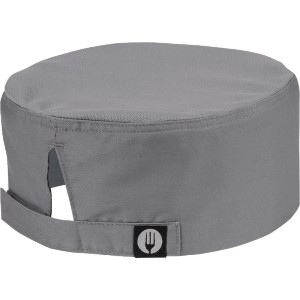 Gorro de cocina Cool Vent gris - Talla única - Chef Works - Fourniresto