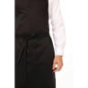 Black Bib Apron with Pockets and Adjustable Neck Strap - Chef Works - Fourniresto