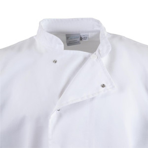 Chaqueta de cocina unisex blanca Nevada - Talla XXL - Ropa de chef Whites - Fourniresto