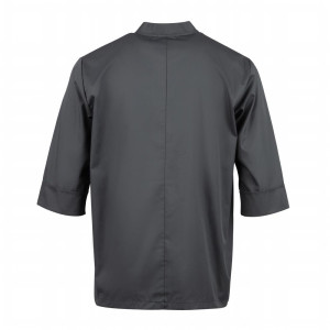 Chaqueta de cocina unisex gris - Talla M - Chef Works - Fourniresto