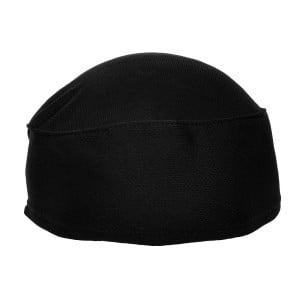 Gorro de cocina negro total Vent - Chef Works - Fourniresto