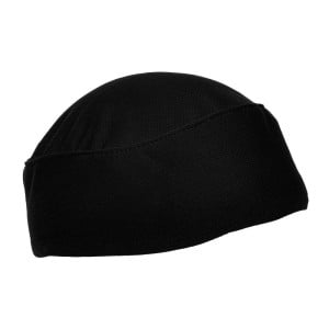 Gorro de cocina negro total Vent - Chef Works - Fourniresto