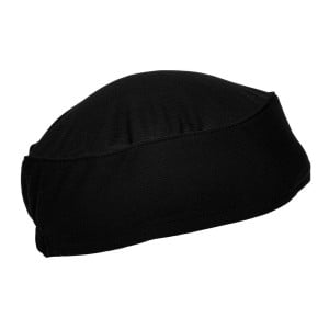 Gorro de cocina negro total Vent - Chef Works - Fourniresto