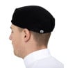 Gorro de cocina negro total Vent - Chef Works - Fourniresto