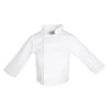 Chaqueta de cocina blanca para niño - Talla S/M 5/7 años - Ropa de chef blanca - Fourniresto