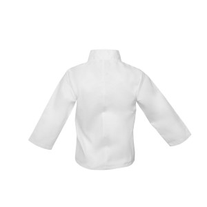 Chaqueta de cocina blanca para niño - Talla L/XL 8/10 años - Ropa de chef blanca - Fourniresto