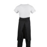 Standard Black Server Apron 1000 x 700 mm - Whites Chefs Clothing - Fourniresto