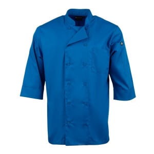 Chaqueta de cocina unisex azul - Talla XL - Chef Works - Fourniresto