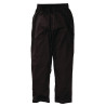 Pantalón de cocina unisex Baggy negro - Talla L - Chef Works - Fourniresto