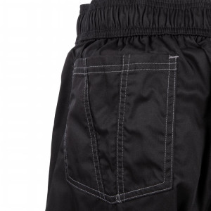 Pantalón de cocina unisex Baggy negro - Talla L - Chef Works - Fourniresto