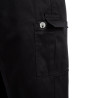 Pantalón de cocina unisex Fit Cargo Negro - Talla M - Chef Works - Fourniresto