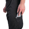 Pantalón de cocina unisex Fit Cargo Negro - Talla S - Chef Works - Fourniresto