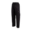 Pantalón de cocina unisex Fit Cargo Negro - Talla S - Chef Works - Fourniresto