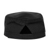 Gorro de cocina Cool Vent a rayas finas blancas - Talla única - Chef Works - Fourniresto