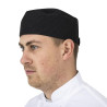 Gorro de cocina Cool Vent a rayas finas blancas - Talla única - Chef Works - Fourniresto