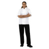 Chaqueta de cocina blanca de manga corta Boston - Talla L - Whites Chefs Clothing - Fourniresto