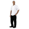 Veste de Cuisine Blanche à Manches Courtes Boston - Taille S - Whites Chefs Clothing - Fourniresto