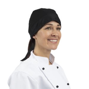 Pañuelo negro - Talla única - Ropa de chef Whites - Fourniresto