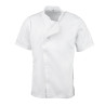 Chaqueta de cocina unisex blanca Urban Springfield - Talla L - Chef Works - Fourniresto