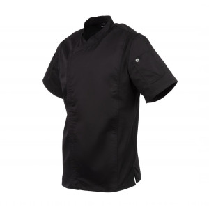 Chaqueta de cocina unisex negra Urban Springfield - Talla M - Chef Works - Fourniresto