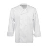 Chaqueta de cocina unisex blanca de manga larga Calgary - Talla L - Chef Works - Fourniresto