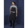 Delantal Bavette Denim Negro Southside en Polialgodón 700 x 1000 mm - Whites Chefs Clothing - Fourniresto