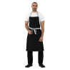 Delantal Bavette Denim Negro Southside en Polialgodón 700 x 1000 mm - Whites Chefs Clothing - Fourniresto