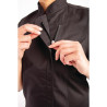 Chaqueta de cocina negra con cremallera para mujer Springfield - Talla M - Chef Works - Fourniresto