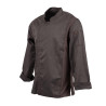 Chaqueta de cocina unisex con cierre de cremallera en gris grafito Hartford - Talla M - Chef Works - Fourniresto