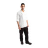 Chaqueta de cocina unisex con cierre de cremallera blanca Hartford - Talla M - Chef Works - Fourniresto