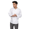 Chaqueta de cocina unisex con cierre de cremallera blanca Hartford - Talla M - Chef Works - Fourniresto