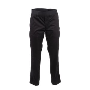 Pantalón Slim Negro para Hombre - Talla L - Chef Works - Fourniresto