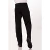 Pantalón Slim Negro para Hombre - Talla L - Chef Works - Fourniresto