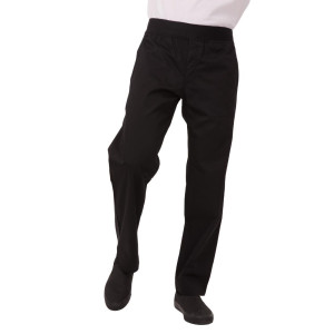 Pantalon Slim Noir pour Homme - Taille L - Chef Works - Fourniresto