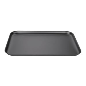 Anodized Aluminum Cooking Plate 420 x 305 mm - Vogue - Fourniresto