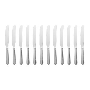 Dubarry Stainless Steel Table Knife - Set of 12 - Olympia - Fourniresto