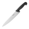 Cuchillo de cocinero negro hoja de 21,5 cm - Hygiplas - Fourniresto