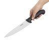 Cuchillo de cocinero negro hoja de 21,5 cm - Hygiplas - Fourniresto