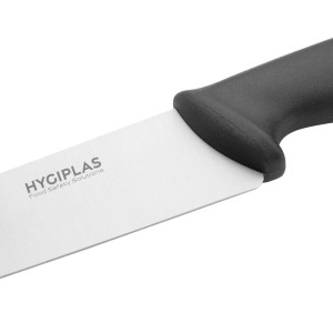 Cuchillo de cocinero negro hoja de 21,5 cm - Hygiplas - Fourniresto