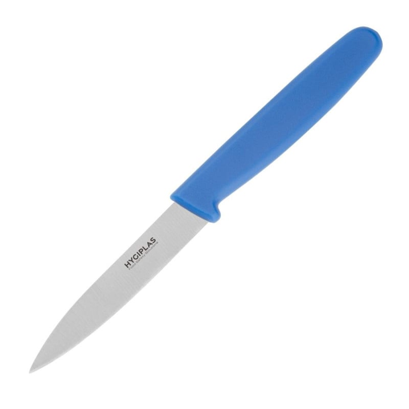 Cuchillo de oficina azul hoja 7,5 cm - Hygiplas - Fourniresto