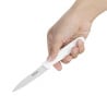 Cuchillo de oficina blanco hoja de 7,5 cm - Hygiplas - Fourniresto