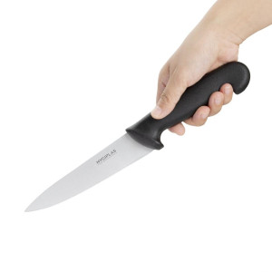 Black Chef's Knife Blade 16 cm - Hygiplas - Fourniresto