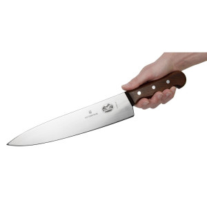 Cuchillo de cocinero con mango de madera hoja de 25,5 cm - Victorinox - Fourniresto