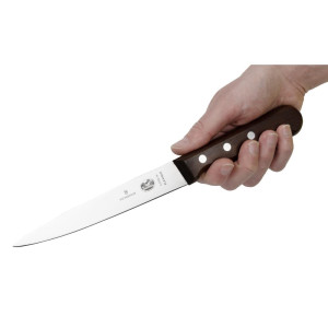 Cuchillo para filetear con mango de madera y hoja de 15 cm - Victorinox - Fourniresto